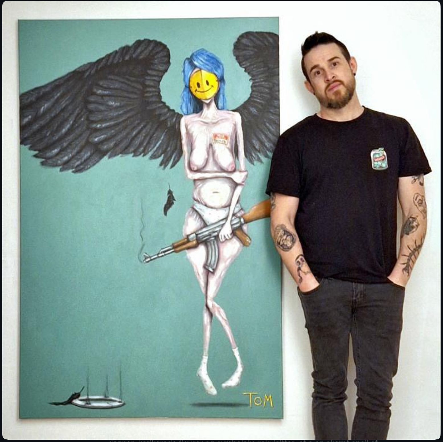 Solo exhibition by Tom Bille