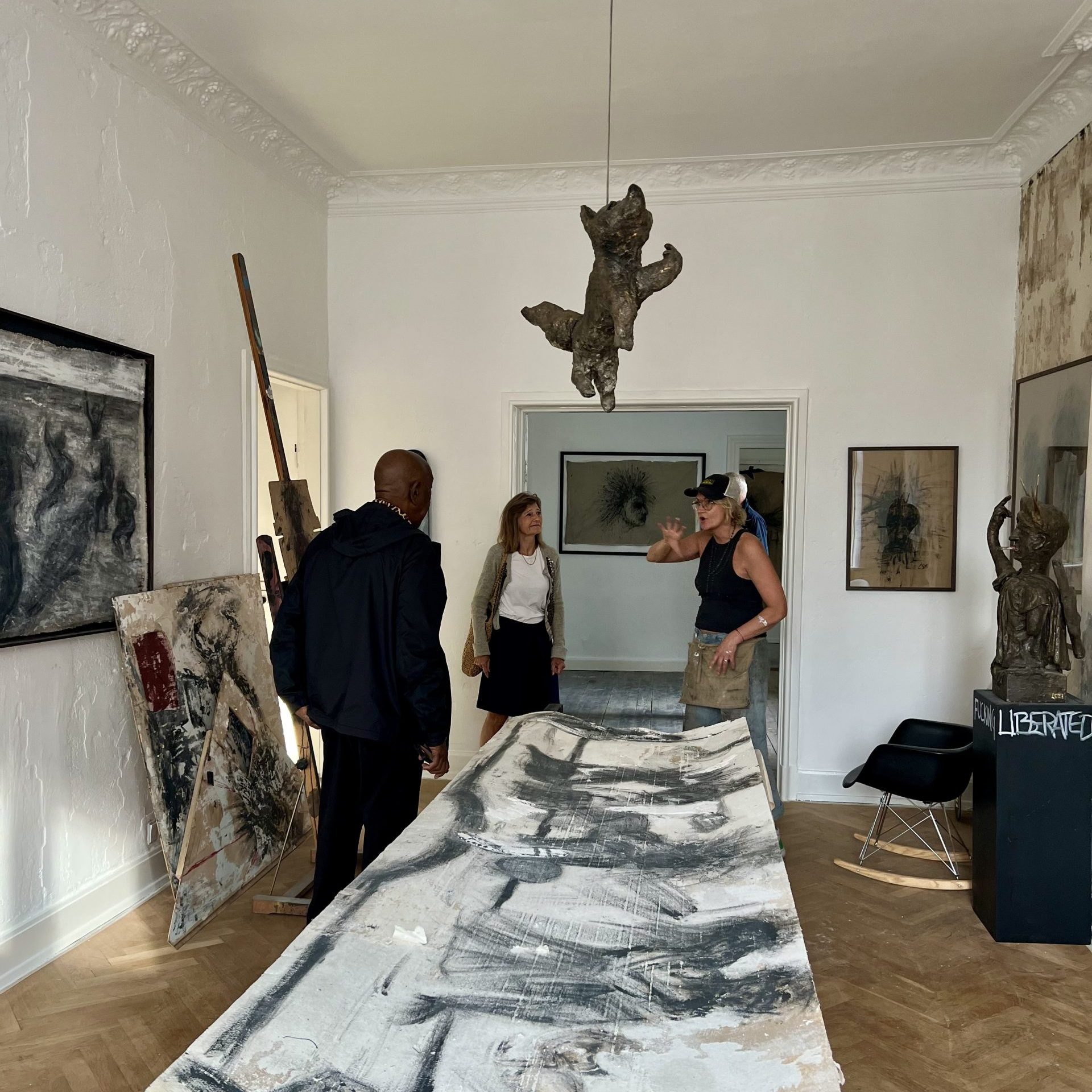 The white space at galleri stubberup